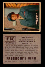 1950 Freedom's War Korea Topps Vintage Trading Cards You Pick Singles #101-203 #183  - TvMovieCards.com