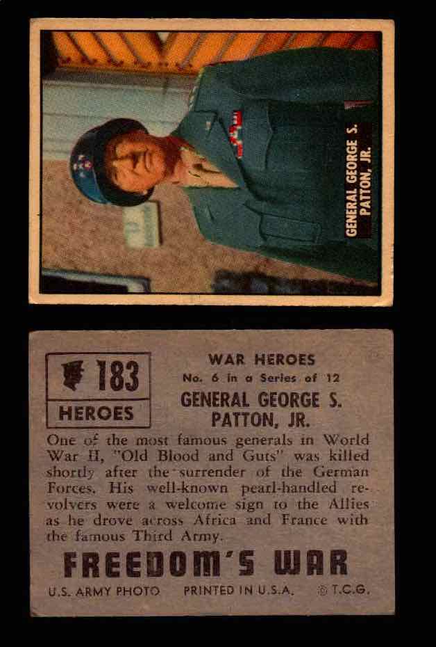 1950 Freedom's War Korea Topps Vintage Trading Cards You Pick Singles #101-203 #183  - TvMovieCards.com