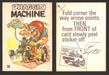 1969 Odd Rods Vintage Sticker Trading Cards #1-#44 You Pick Singles Donruss #	18	Draggin Machine  - TvMovieCards.com