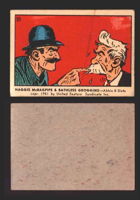 1951 Color Comic Cards Vintage Trading Cards You Pick Singles #1-#39 Parkhurst #	18  - TvMovieCards.com