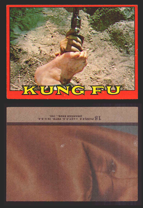 1973 Kung Fu Topps Vintage Trading Card You Pick Singles #1-60 #18  - TvMovieCards.com