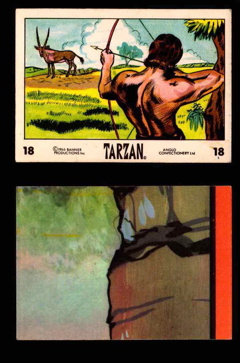1966 Tarzan Banner Productions Vintage Trading Cards You Pick Singles #1-66 #18  - TvMovieCards.com