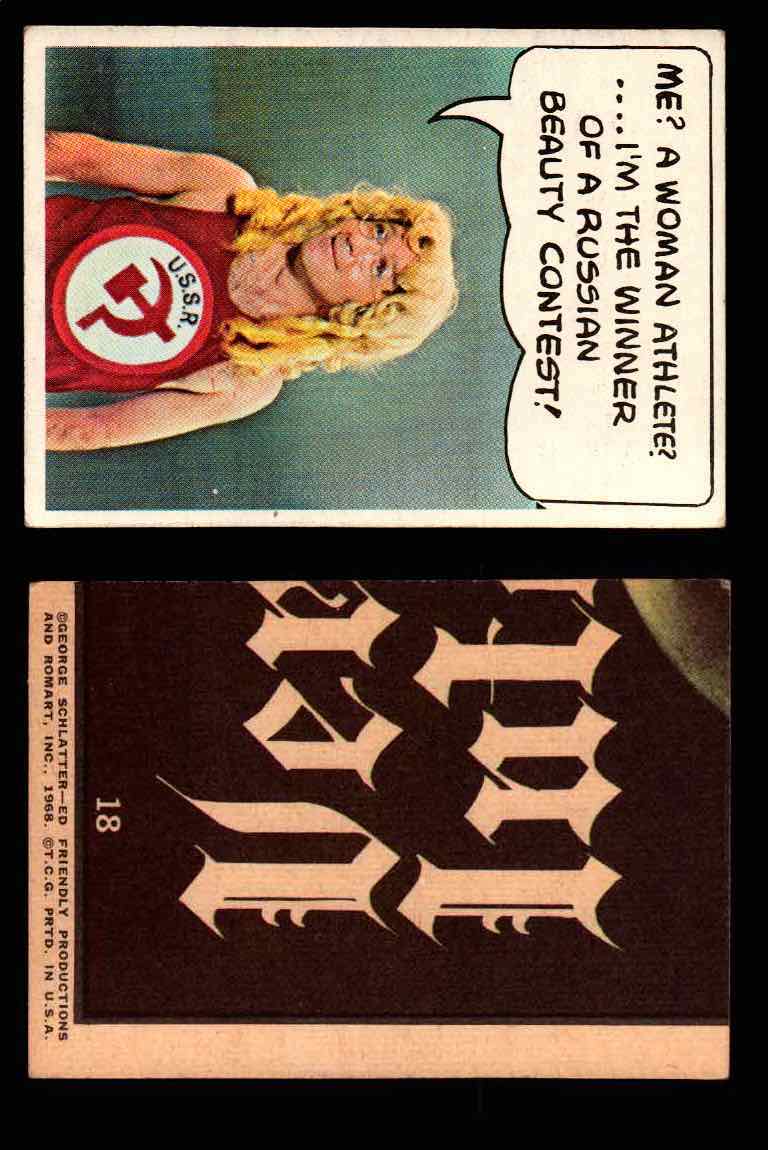 1968 Laugh-In Topps Vintage Trading Cards You Pick Singles #1-77 #18  - TvMovieCards.com