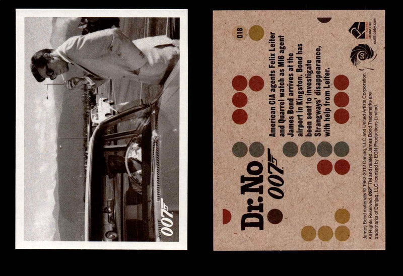 James Bond 50th Anniversary Series Dr. No You Pick Single Cards #1-65 #18  - TvMovieCards.com