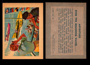 1956 Adventure Vintage Trading Cards Gum Products #1-#100 You Pick Singles #18 Boat Racing / Over the Bounding Waves  - TvMovieCards.com