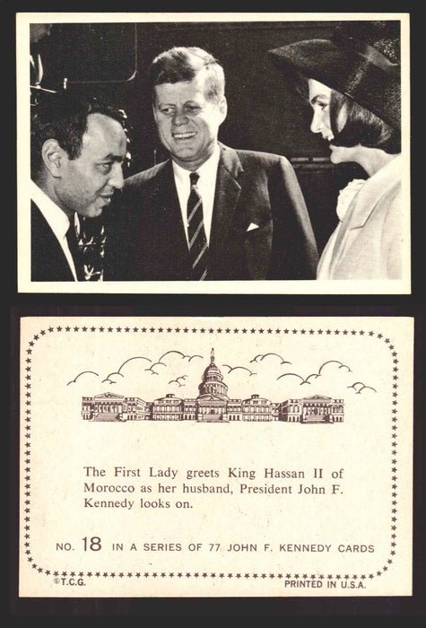 1964 The Story of John F. Kennedy JFK Topps Trading Card You Pick Singles #1-77 #18  - TvMovieCards.com