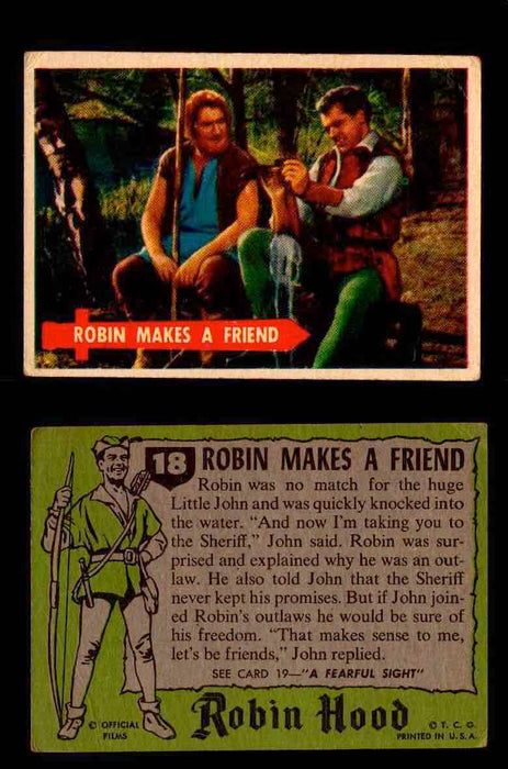 1957 Robin Hood Topps Vintage Trading Cards You Pick Singles #1-60 #18  - TvMovieCards.com