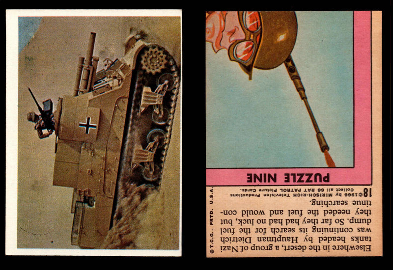 Rat Patrol 1966 Topps Vintage Card You Pick Singles #1-66 #18  - TvMovieCards.com