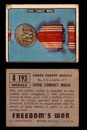 1950 Freedom's War Korea Topps Vintage Trading Cards You Pick Singles #101-203 #193  - TvMovieCards.com