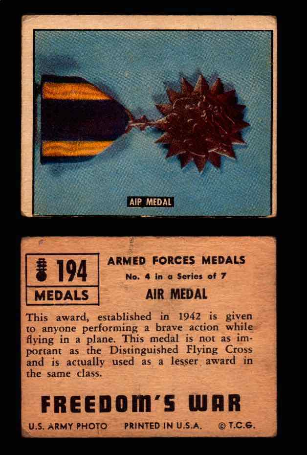 1950 Freedom's War Korea Topps Vintage Trading Cards You Pick Singles #101-203 #194  - TvMovieCards.com