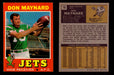 1971 Topps Football Trading Card You Pick Singles #1-#263 G/VG/EX #	19	Don Maynard (HOF)  - TvMovieCards.com
