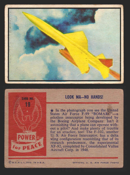 1954 Power For Peace Vintage Trading Cards You Pick Singles #1-96 19   Look Ma -- No Hands!  - TvMovieCards.com