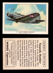 1940 Modern American Airplanes Series 1 Vintage Trading Cards Pick Singles #1-50 19 U.S. Navy Torpedo Bomber (Douglas TBD-1)  - TvMovieCards.com