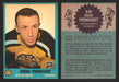 1962-63 Topps Hockey NHL Trading Card You Pick Single Cards #1 - 66 EX/NM #	19 Andre Pronovost  - TvMovieCards.com