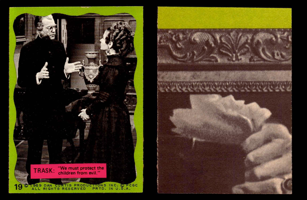 Dark Shadows Series 2 (Green) Philadelphia Gum Vintage Trading Cards You Pick #19  - TvMovieCards.com