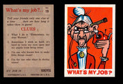 1965 What's my Job? Leaf Vintage Trading Cards You Pick Singles #1-72 #19  - TvMovieCards.com