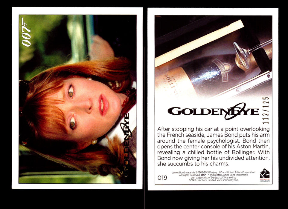 James Bond Archives 2015 Goldeneye Gold Parallel Card You Pick Single #1-#102 #19  - TvMovieCards.com