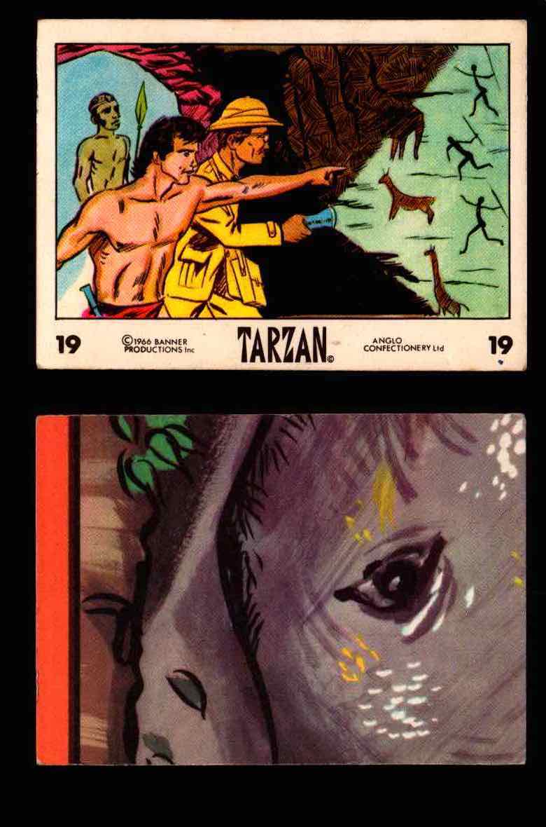 1966 Tarzan Banner Productions Vintage Trading Cards You Pick Singles #1-66 #19  - TvMovieCards.com
