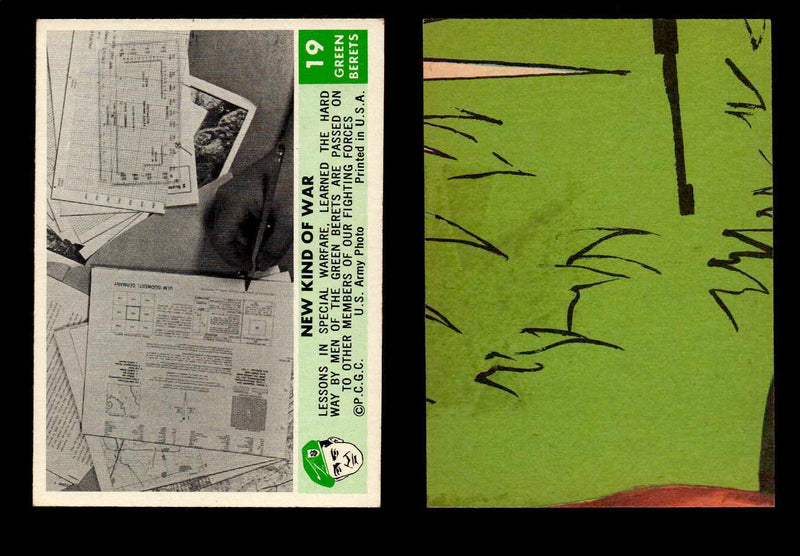 1966 Green Berets PCGC Vintage Gum Trading Card You Pick Singles #1-66 #19  - TvMovieCards.com