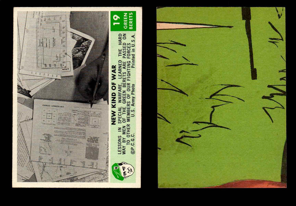 1966 Green Berets PCGC Vintage Gum Trading Card You Pick Singles #1-66 #19  - TvMovieCards.com