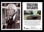 James Bond Archives The Living Daylights Gold Parallel Card You Pick Single 1-55 #19  - TvMovieCards.com