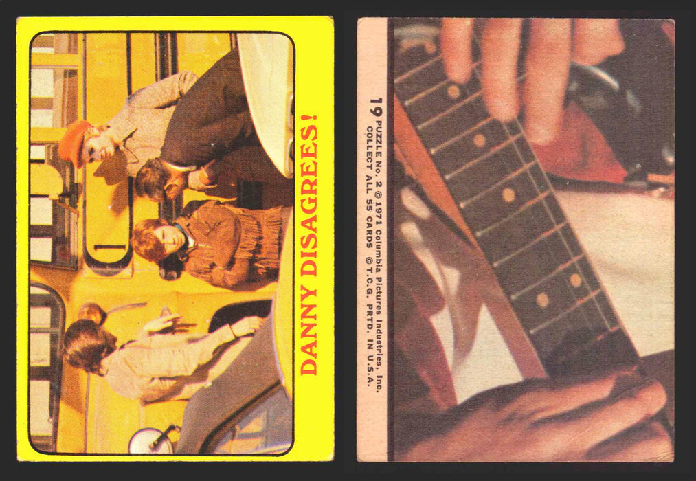 1971 The Partridge Family Series 1 Yellow You Pick Single Cards #1-55 Topps USA 19   Danny Disagrees! (Creased)  - TvMovieCards.com