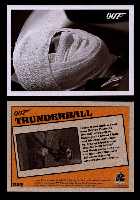 James Bond Archives 2014 Thunderball Throwback You Pick Single Card #1-99 #19  - TvMovieCards.com