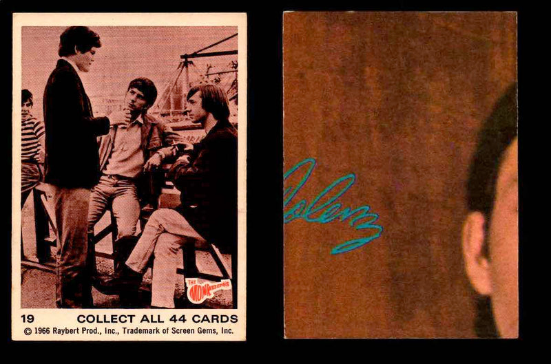 The Monkees Sepia TV Show 1966 Vintage Trading Cards You Pick Singles #1-#44 #19  - TvMovieCards.com