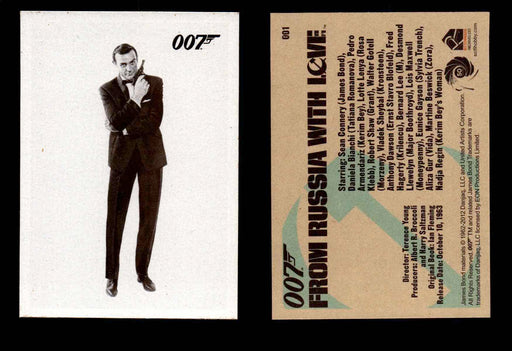 James Bond 50th Anniversary Series Two From Russia with Love Single Cards #1-65 #1  - TvMovieCards.com