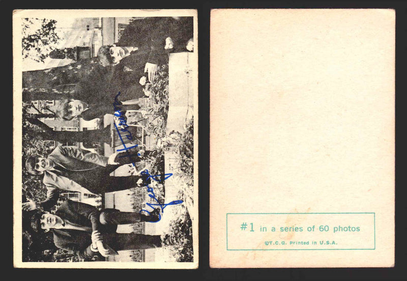 Beatles Series 1 Topps 1964 Vintage Trading Cards You Pick Singles #1-#60 #1  - TvMovieCards.com