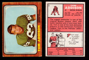 1966 Topps Football Trading Card You Pick Singles #1-#132 VG/EX #1 Tommy Addison  - TvMovieCards.com