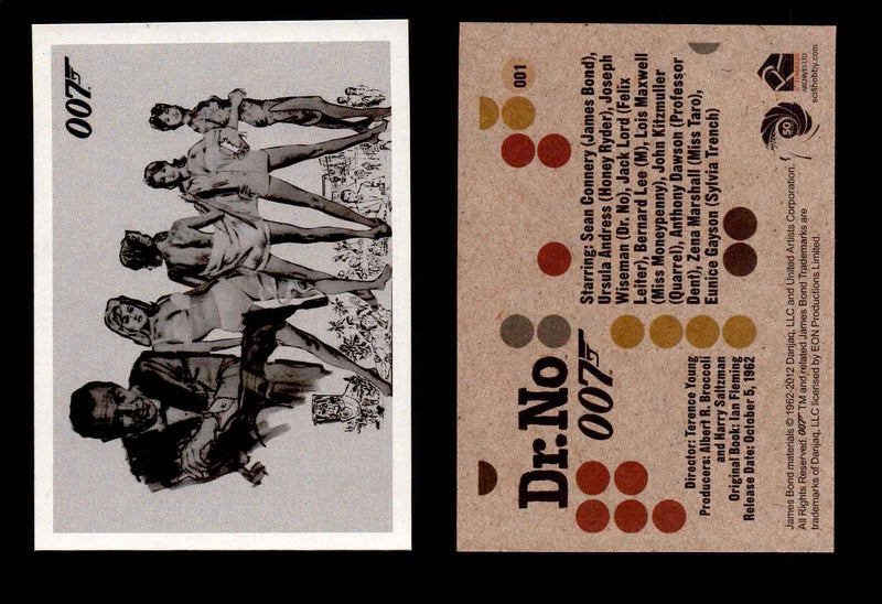James Bond 50th Anniversary Series Dr. No You Pick Single Cards #1-65 #1  - TvMovieCards.com
