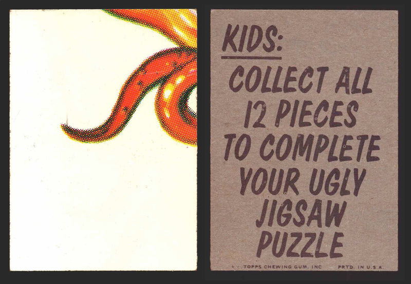 1973-74 Ugly Stickers Tan Back Puzzle Trading Card You Pick Singles #1-12 Topps #1  - TvMovieCards.com
