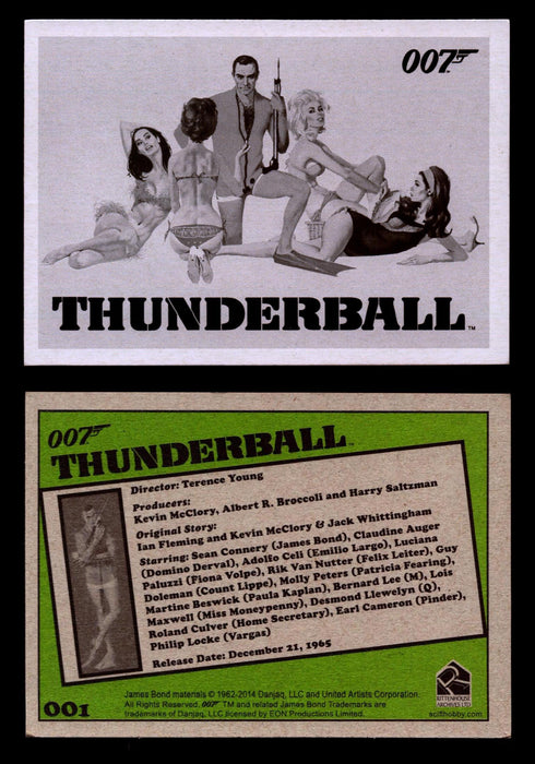 James Bond Archives 2014 Thunderball Throwback You Pick Single Card #1-99 #1  - TvMovieCards.com