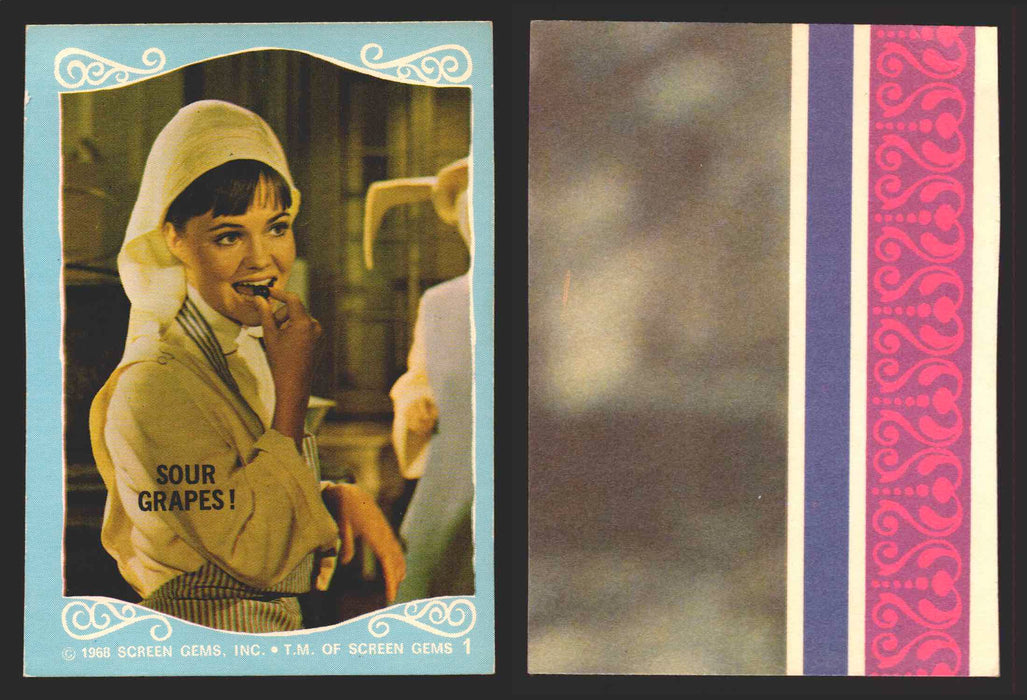 The Flying Nun Vintage Trading Card You Pick Singles #1-#66 Sally Field Donruss 1   Sour Grapes!  - TvMovieCards.com