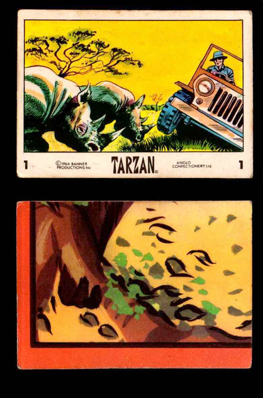 1966 Tarzan Banner Productions Vintage Trading Cards You Pick Singles #1-66 #1  - TvMovieCards.com