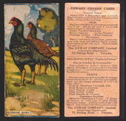 1924 V12 Cowans Chicken Pictures Vintage Trading Cards You Pick Singles #1-24 #1 Cornish Game  - TvMovieCards.com