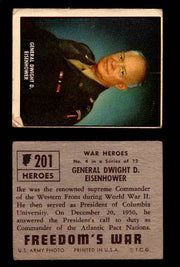 1950 Freedom's War Korea Topps Vintage Trading Cards You Pick Singles #101-203 #201  - TvMovieCards.com