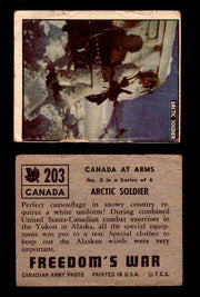 1950 Freedom's War Korea Topps Vintage Trading Cards You Pick Singles #101-203 #203  - TvMovieCards.com