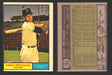 1961 Topps Baseball Trading Card You Pick Singles #200-#299 VG/EX #	203 Eddie Bressoud - San Francisco Giants  - TvMovieCards.com