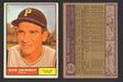 1961 Topps Baseball Trading Card You Pick Singles #200-#299 VG/EX #	204 Bob Skinner - Pittsburgh Pirates (stained)  - TvMovieCards.com