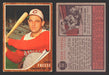 1962 Topps Baseball Trading Card You Pick Singles #200-#299 VG/EX #	205 Gene Freese - Cincinnati Reds (creased)  - TvMovieCards.com
