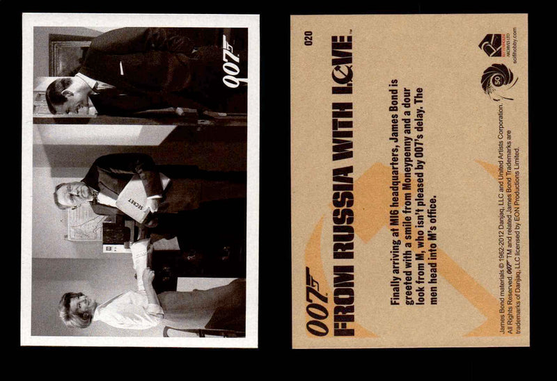 James Bond 50th Anniversary Series Two From Russia with Love Single Cards #1-65 #20  - TvMovieCards.com
