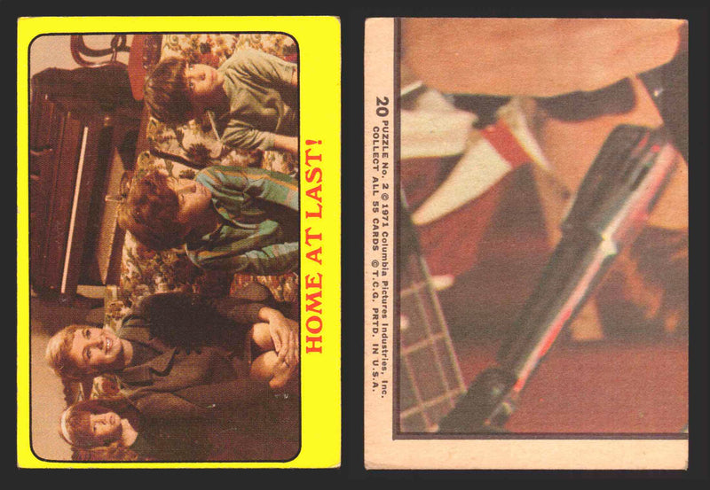 1971 The Partridge Family Series 1 Yellow You Pick Single Cards #1-55 Topps USA 20   Home at Last!  - TvMovieCards.com