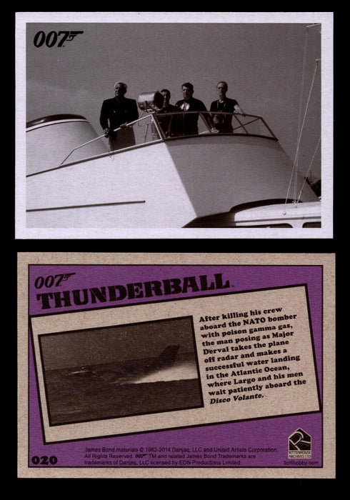 James Bond Archives 2014 Thunderball Throwback You Pick Single Card #1-99 #20  - TvMovieCards.com