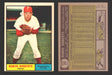 1961 Topps Baseball Trading Card You Pick Singles #1-#99 VG/EX #	20 Robin Roberts - Philadelphia Phillies  - TvMovieCards.com