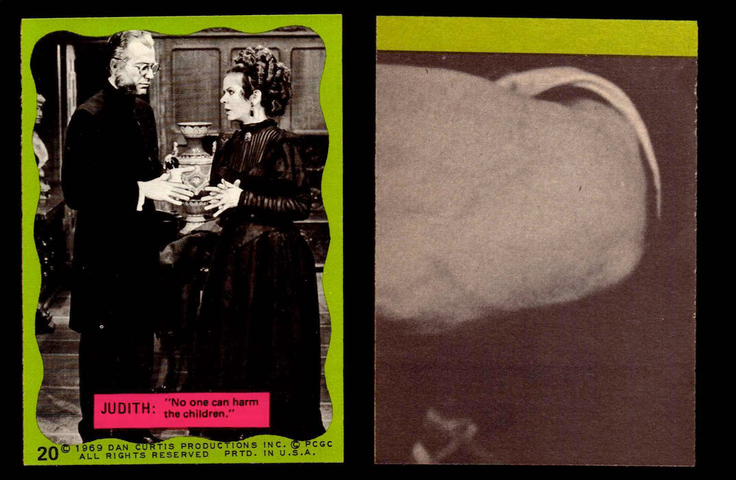 Dark Shadows Series 2 (Green) Philadelphia Gum Vintage Trading Cards You Pick #20  - TvMovieCards.com