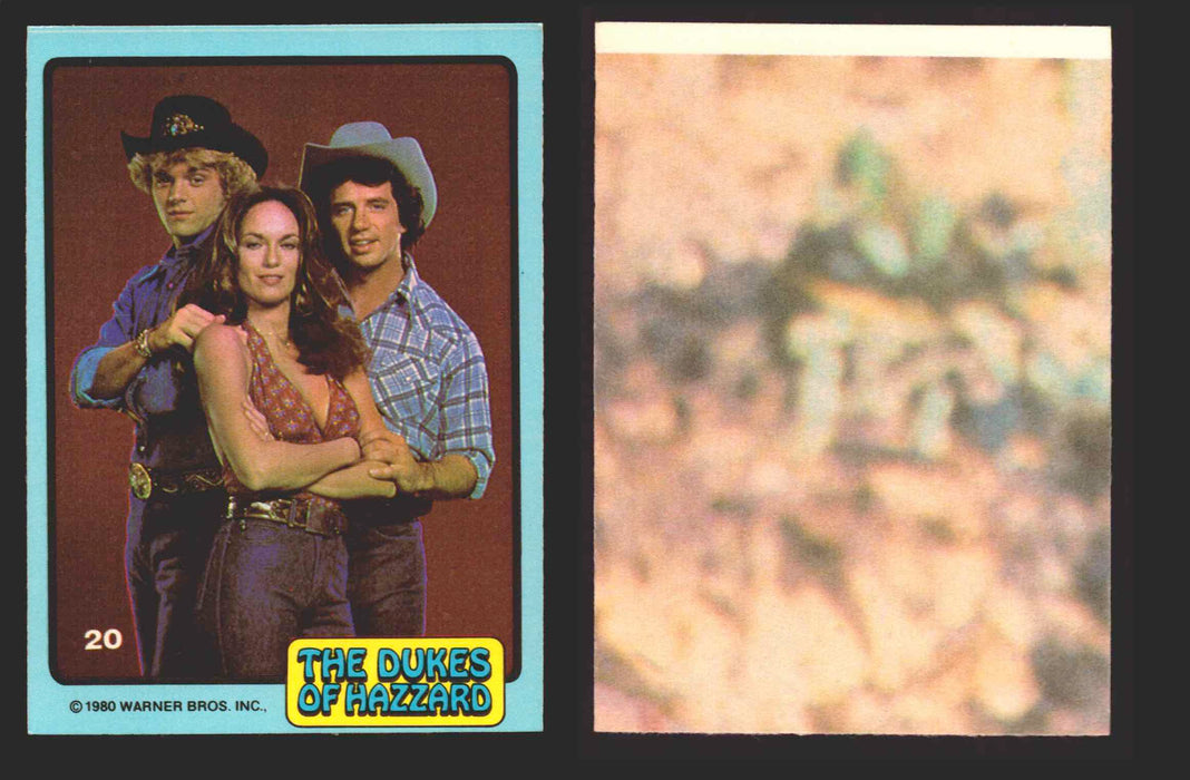 1980 Dukes of Hazzard Vintage Trading Cards You Pick Singles #1-#66 Donruss 20   Bo Daisy & Luke  - TvMovieCards.com