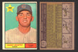 1961 Topps Baseball Trading Card You Pick Singles #200-#299 VG/EX #	214 Danny Murphy - Chicago Cubs RC  - TvMovieCards.com