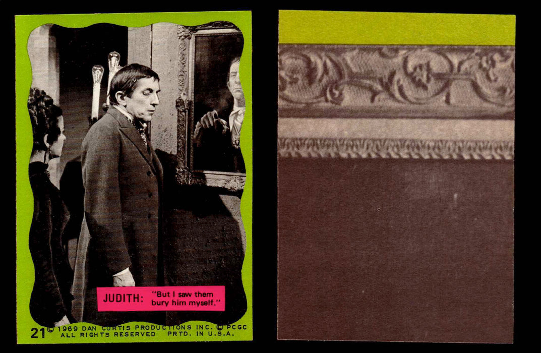 Dark Shadows Series 2 (Green) Philadelphia Gum Vintage Trading Cards You Pick #21  - TvMovieCards.com